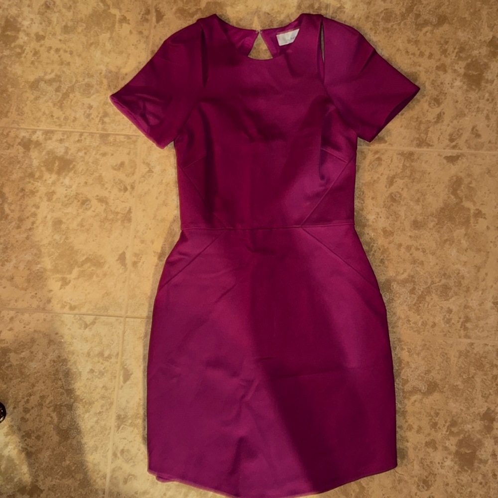 Adelyn Rae Shoulder Cutout Dress